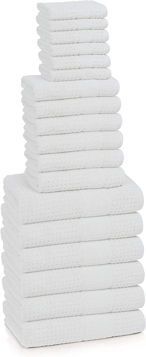 You can purchase this Hammam Collection 100% Turkish Cotton Waffle Weave 18pc Towels Set (White) at turkishtowelsets.com
#hammamtowels #100turkishcotton #waffleweave #18pieceset #white #perfectgift #madeinturkey #authenticturkishcotton #shopwithustoday
turkishtowelsets.com/p/turkish-towe…