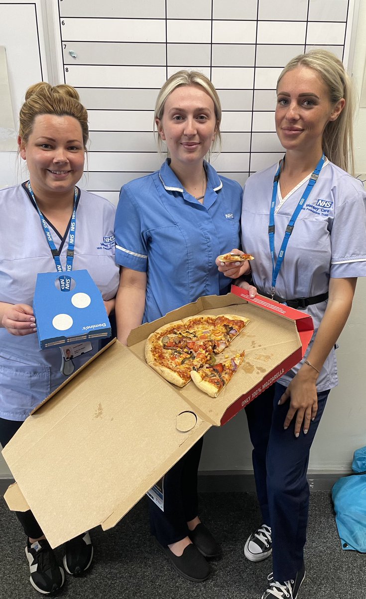 Pizza treats for the team on Austen for our “good” QRV showing the continuous improvements and hard work the team deliver everyday!! We were also voted for team of the month!!! Proud of our little team 🍕 <a href="/Mersey_Care/">Mersey Care NHS FT 🏳️‍🌈</a>
