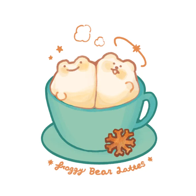 Super quick doodle of our booth logo for doujima with   tomorrow! See you there!