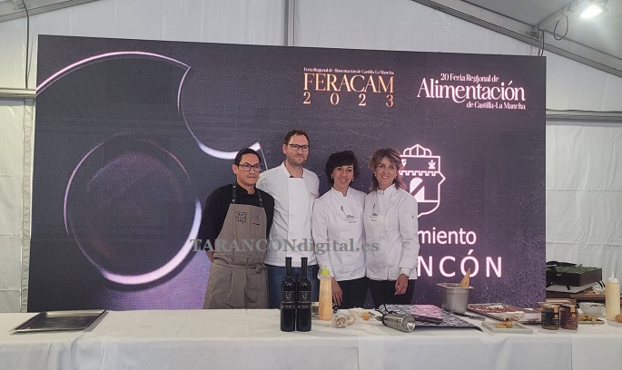 Excelente Showcooking de Roberto Hidalgo de Finca la Estacada y Marta Paz de Marlo en Feracam este mediodía  tarancondigital.es/excelente-show…