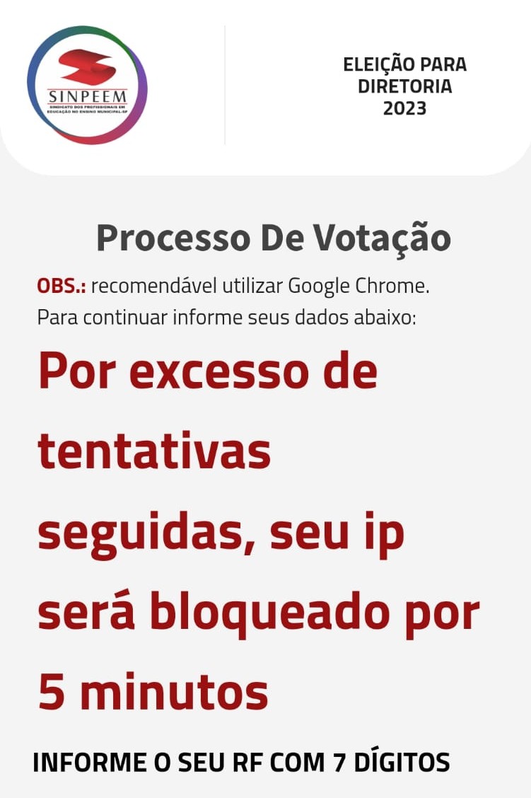 laurascisci1's tweet photo. Não bastasse o calendário e formato eleitoral votado a portas fechadas da categoria e imposto de cima pra baixo, CF tenta vencer pelo cansaço os educadores municipais de SP que querem exercer seu voto para a próxima diretoria de 4 anos à frente do #Sinpeem https://t.co/pmSv4F8xR5