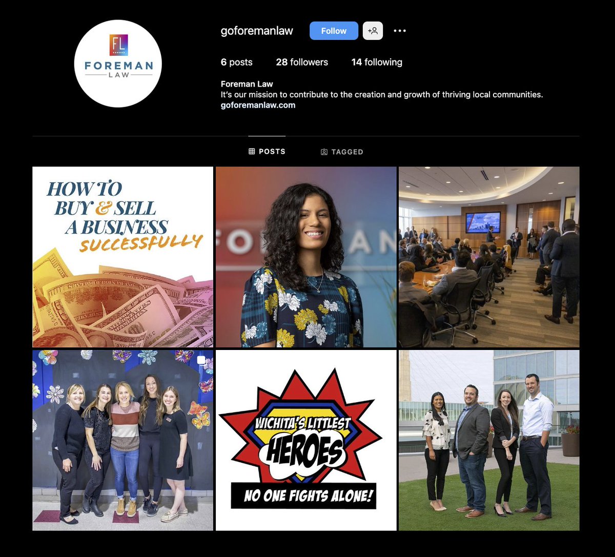 NEW! 🎉 Follow Foreman Law on Instagram! Learn the latest in legal and have fun doing it! 
#goforemanlaw #BusinessLaw #employmentlaw #startuplaw #estateplanning #intellectualproperty #mergersandacquisitions #realestatelaw #buyandsellabusinesssuccessfully #Wichita #kansascity