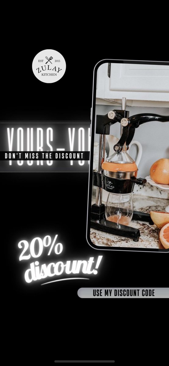 You need a @ZulayKitchen #juicer for all of your #summertime #drinks! Code: HAVETOCOOKTOEAT
zulaykitchen.com/havetocooktoeat 
#zulaykitchen #zulaykitchenpartner #blogger #kitchenutensils #momblogger #sale #mothersday #vodka #vodkadrinks #poolside #entertaining #sale #couponcode #discount