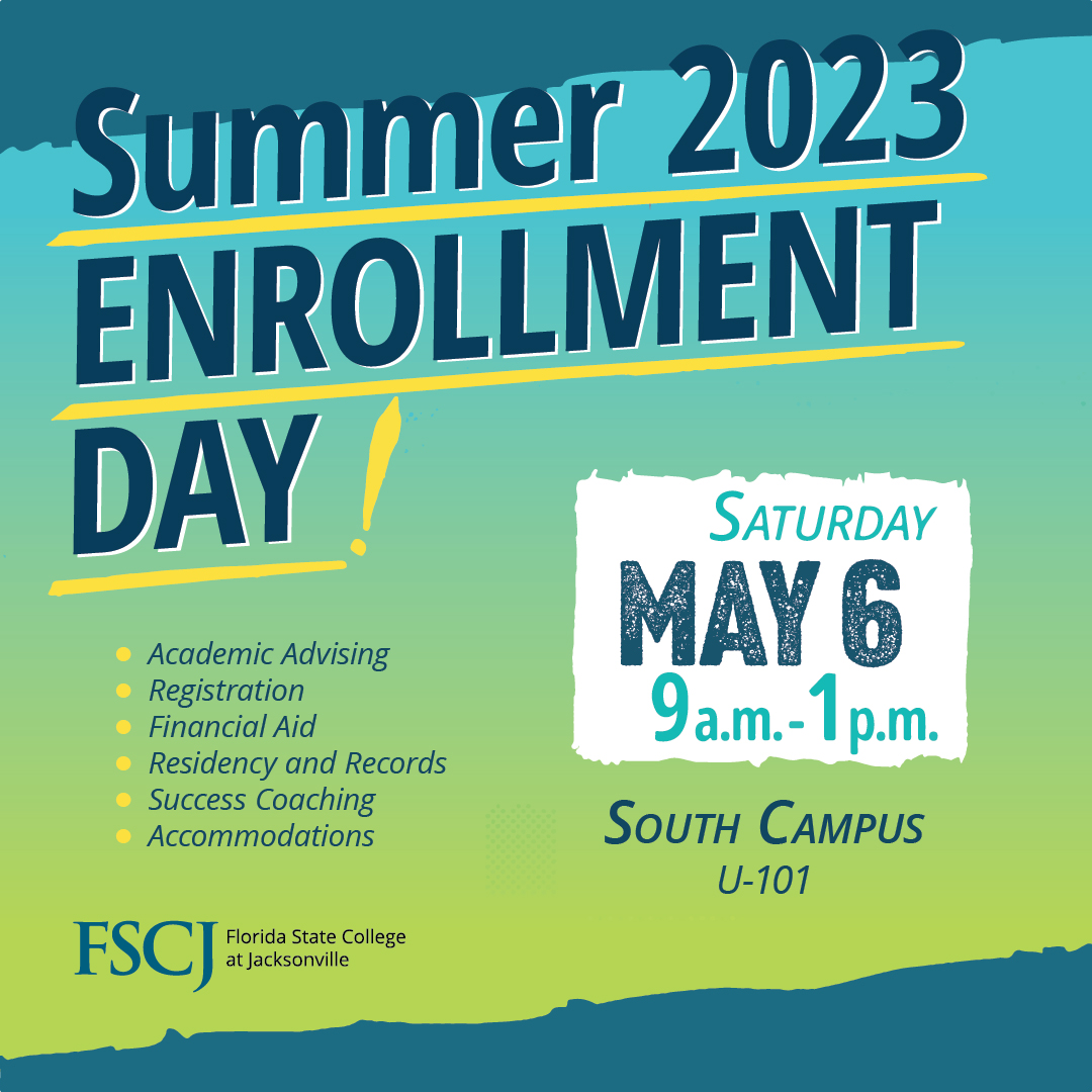 FSCJ on Twitter "Looking for help with enrolling for Summer at FSCJ