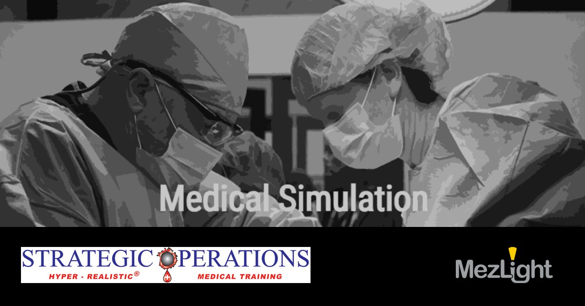 WeAreMezLight's tweet image. MezLight is excited to be participating in Strategic Operations Inc. intensive surgical and trauma training May 8-11th in San Diego. MezLight will help light up their experience!
#medicalsim #strategicoperations #ORtasklight #ORlighting #mezlight #mezrich