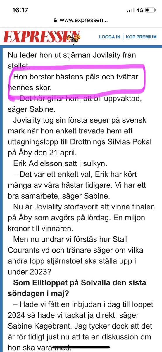 Vad gör hon säger du? 😆