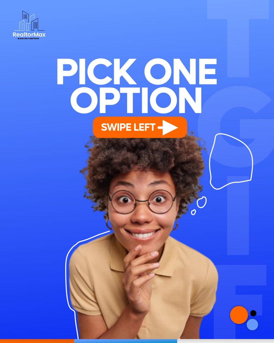 RealtormaxI's tweet photo. TGIF!!! It's time to make a tough decision. Personally, what would you pick???
OPTION A: a plot of land
OPTION B: 7 million naira
Check for my answer in the comment section???
#tgif #latestgists #fun #friday #fridayvibes #lagosnigeria #landforsale #questions #Trending #Twitter https://t.co/2Xu8FZ8wy9