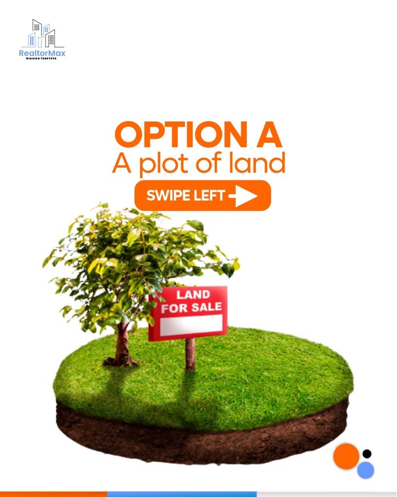 RealtormaxI's tweet photo. TGIF!!! It's time to make a tough decision. Personally, what would you pick???
OPTION A: a plot of land
OPTION B: 7 million naira
Check for my answer in the comment section???
#tgif #latestgists #fun #friday #fridayvibes #lagosnigeria #landforsale #questions #Trending #Twitter https://t.co/2Xu8FZ8wy9