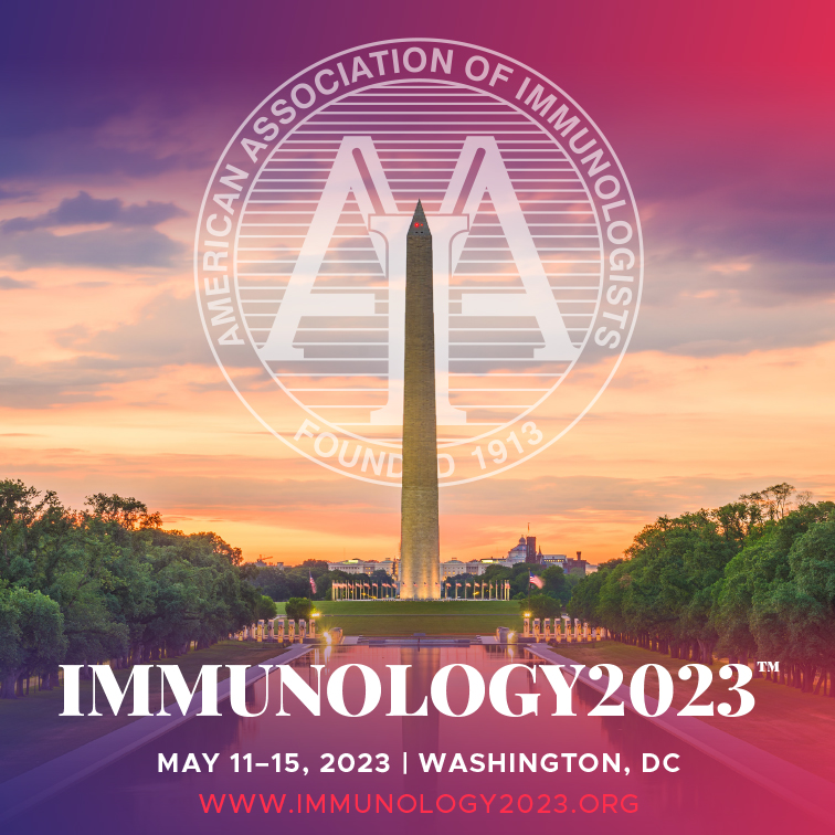 ImmunologyAAI's tweet image. Time to register for IMMUNOLOGY2023™.   Regular registration rates end on May 10.
immunology2023.org
#AAI2023 #immunology #MyDCcool