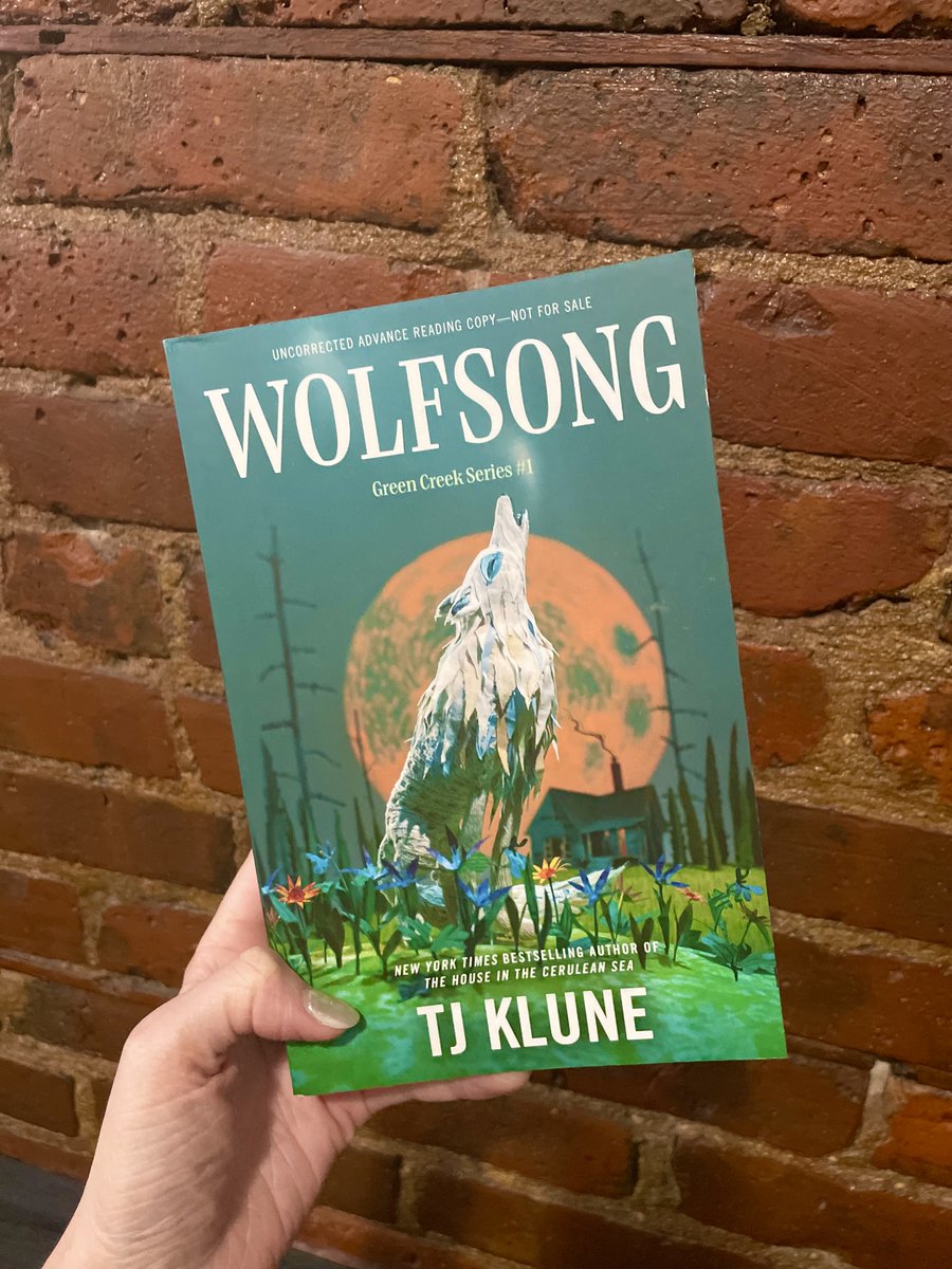 Who's ready for a #sweepstakes?! We're giving YOU the chance to win an advanced copy of #Wolfsong by TJ Klune! To enter, just follow us, then like and retweet this post. Best of luck, y'all! 🐺💚

#WolfsongSweeps