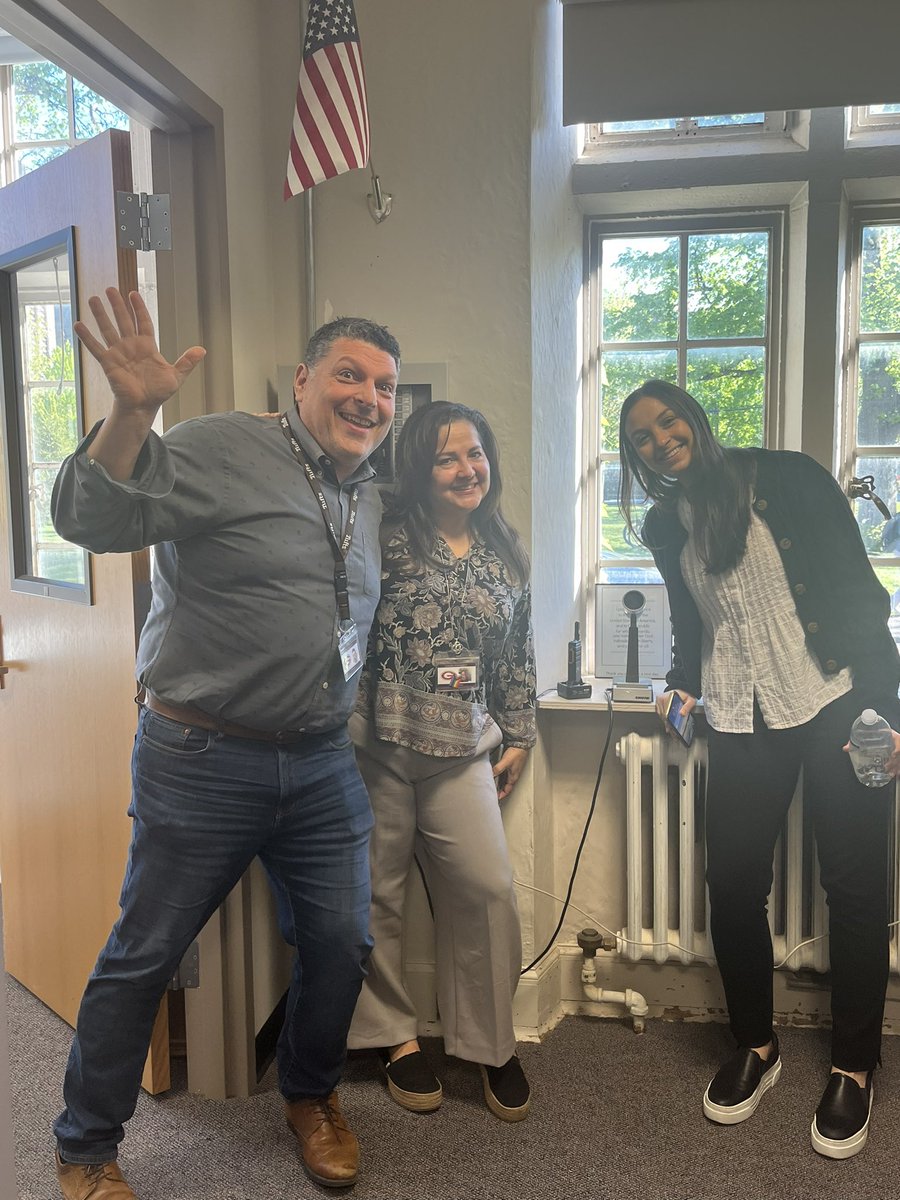 StabileJd's tweet photo. This morning’s announcements came with lots of giggles and enthusiasm!! Yessss— that’s what we are chasing for Feelin’ “Yay” in May!! Thank you RHS Psych Suite for spreading laughter and quoting @DrSuess !#MentalHealthAwarenessMonth #laughsofyourlife @RyeCitySchools https://t.co/xm1lmGVAZm