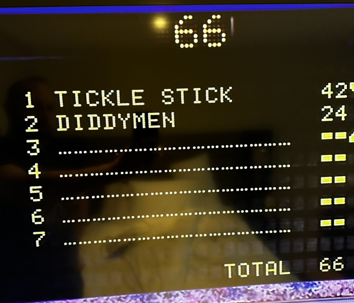 Was watching ‘Family Feud’ in England and I told my wife “watch all the answers will be like TobbleDeeKnob and WallyMocked”. First 2 answers on the board….