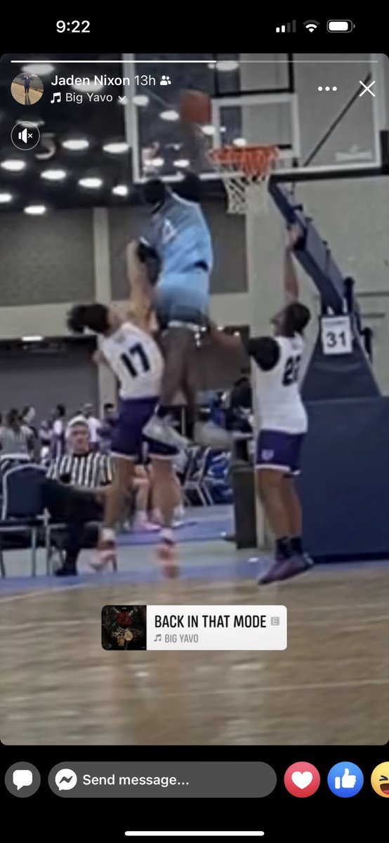 College Basketball 🏀 Coaches!!! Do you see what I see!!!! This young man is a D1 athlete. avg 30 points a game his junior &amp; senior year!!! He is a state champion with a undefeated season and 3 straight trips to the Final 4!!! Great person &amp; student. Jaden Nixon Autaugaville