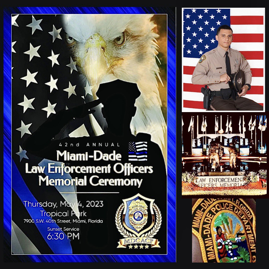 PodcastsXMedia's tweet photo. 42ND ANNUAL MIAMI DADE LAW ENFORCEMENT OFFICERS MEMORIAL CEREMONY 🙏 #OFFICERCESARECHAVERRY #ECHY #CESARECHAVERRY #MIAMIDADEPOLICEDEPARTMENT #MIAMIDADEPOLICE #MDPD #MDCSO #POLICEOFFICERS #LAWENFORCEMENTFAMILY #MIAMIDADE #MIAMIDADECOUNTY #MIAMIDADEBCC #MAYORS #COMMISSIONER #ECHY https://t.co/lVuNxsCwVY