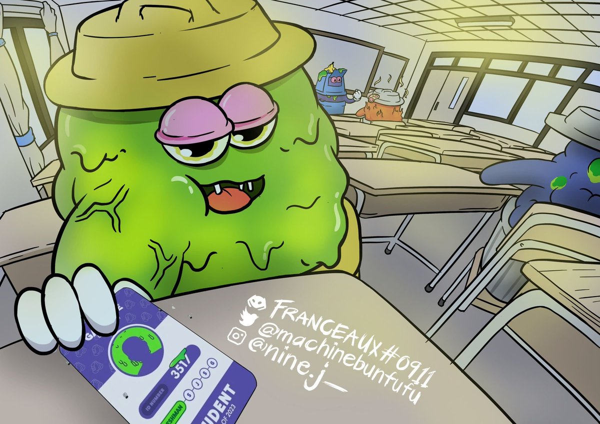 F1Sneako's tweet photo. #garbish morning @garbagefriends Decided to stay at #garbageuniversity for extra study session ID 3517 is really working hard
@smol__man @YoDontMentionMe @Blondie23LMD @jordean @_typicalfriends @MotionMarkus @jerezizzz @Swan5on #garbagepass #garbagefriends #nft #nftcommunity https://t.co/E50bvPL1xU