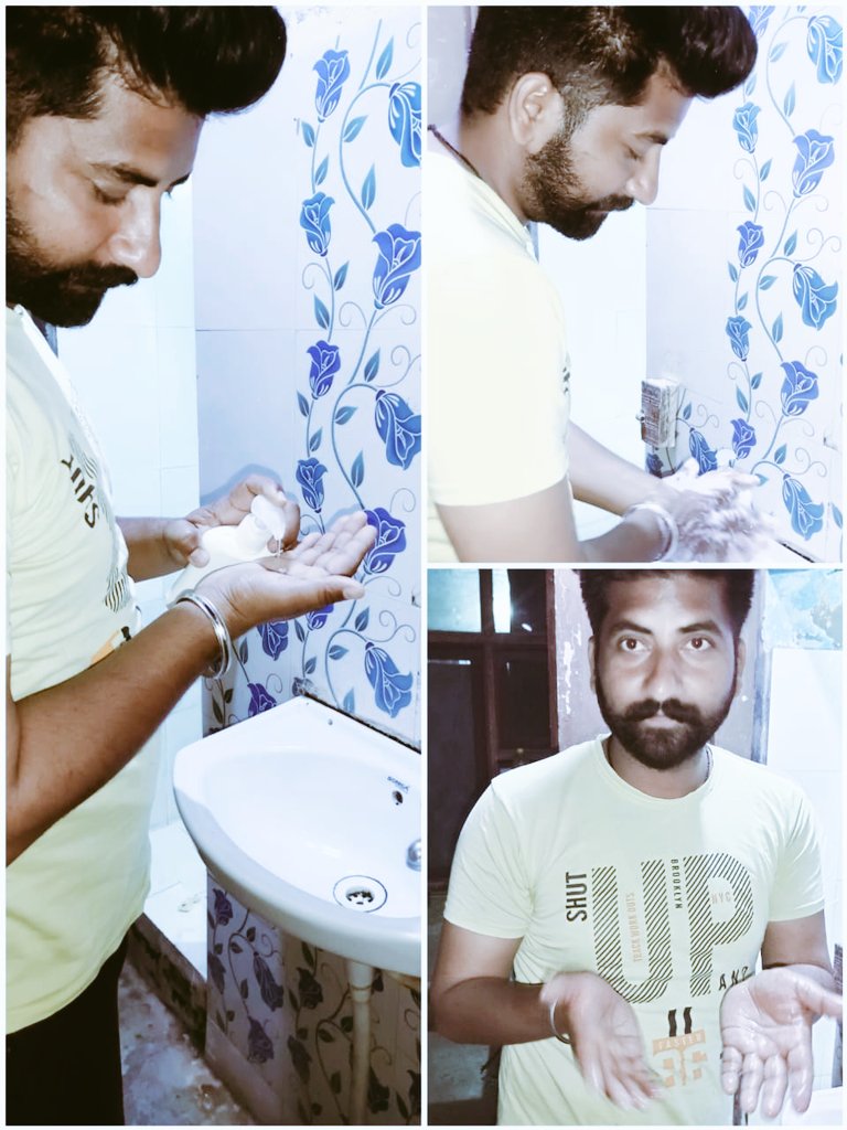 BabitaS51665846's tweet photo. @DSSNewsUpdates Keep clean your surroundings, wash your hands frequently in a day with soap and water.we protect ourself from Coronavirus. https://t.co/wTPrZ9jrw4