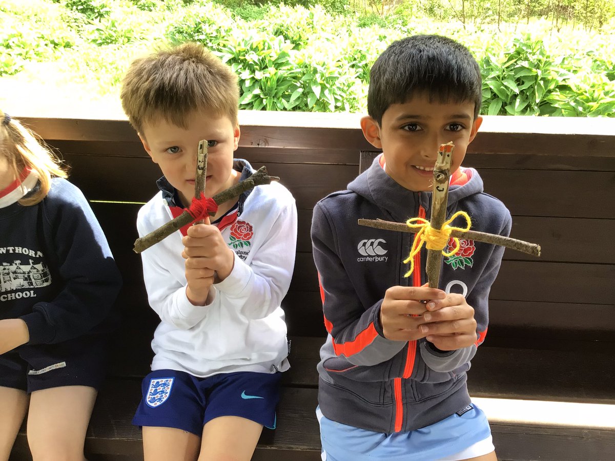 HawthornsOL's tweet photo. Year 1 have made their own stick friends this term and have enjoyed taking them on their very fast adventure! @HawthornsSchool https://t.co/beh42kcBYV