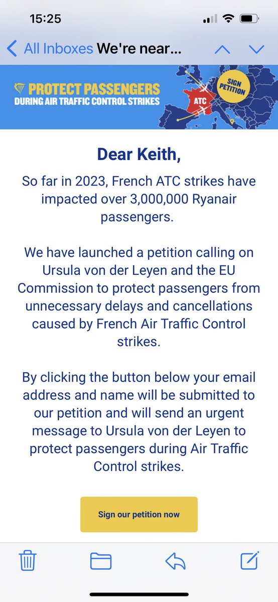kwdaly's tweet photo. @askryanair so you won’t cover customers losses when you leave people stranded overnight in Birmingham last December but you want us to sign your petition! Double standards Mr O’Leary - you must me joking me!!! https://t.co/0fGhADhSd1