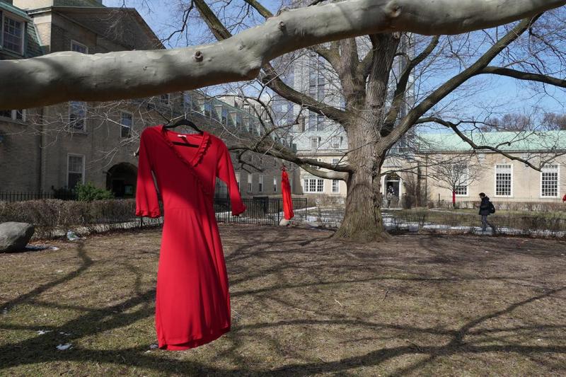 Today is #RedDressDay. It is a day to remember and honour missing and murdered Indigenous women and girls and Two-Spirit people in Canada, to advocate for and work towards change. #MMIWG2S