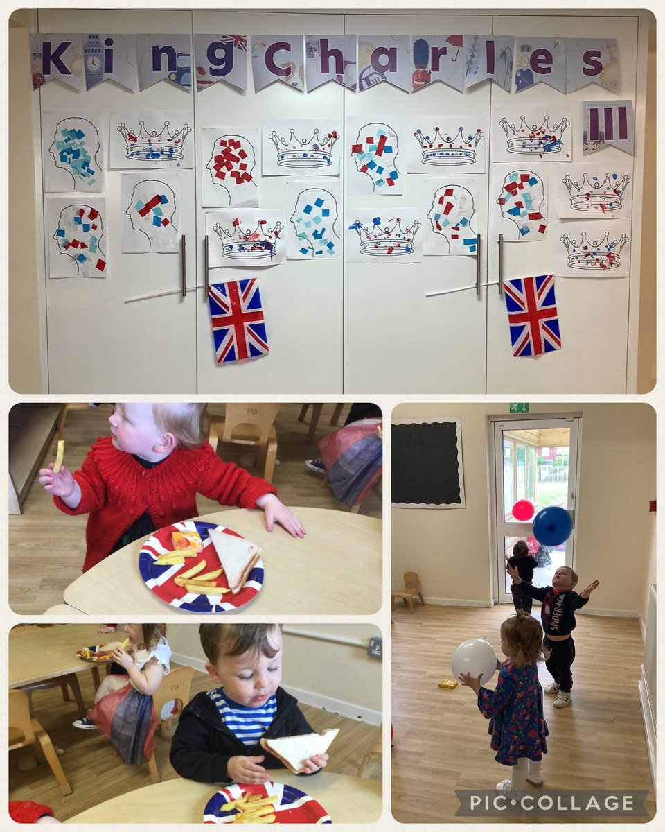 2yrOldExplorers's tweet image. A snapshot of our week ft King Charles lll Coronation celebrations! #outdoorclassroom #funoutside #coronationcelebration #eyfs @EastwayPrimary