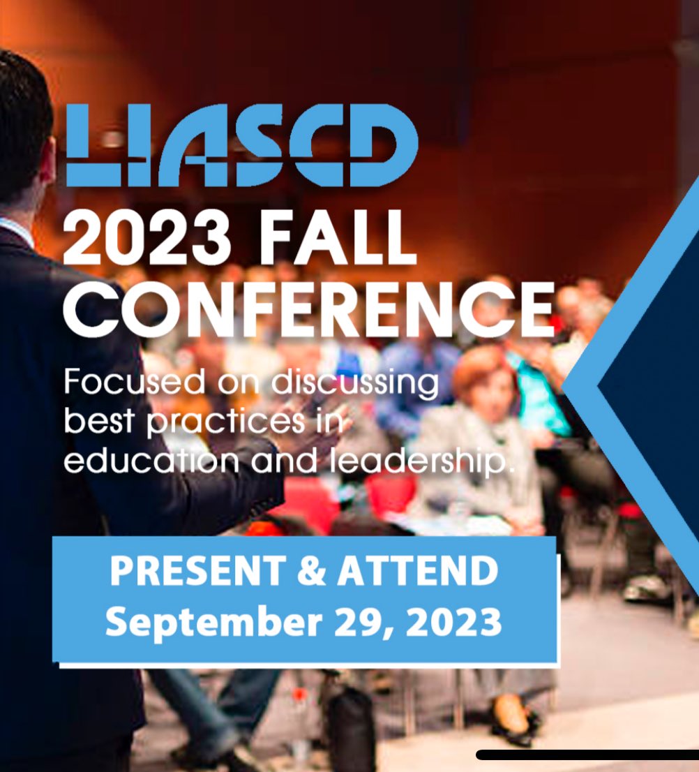 Submit your proposal by May 31st tinyurl.com/fallproposal #LIASCD