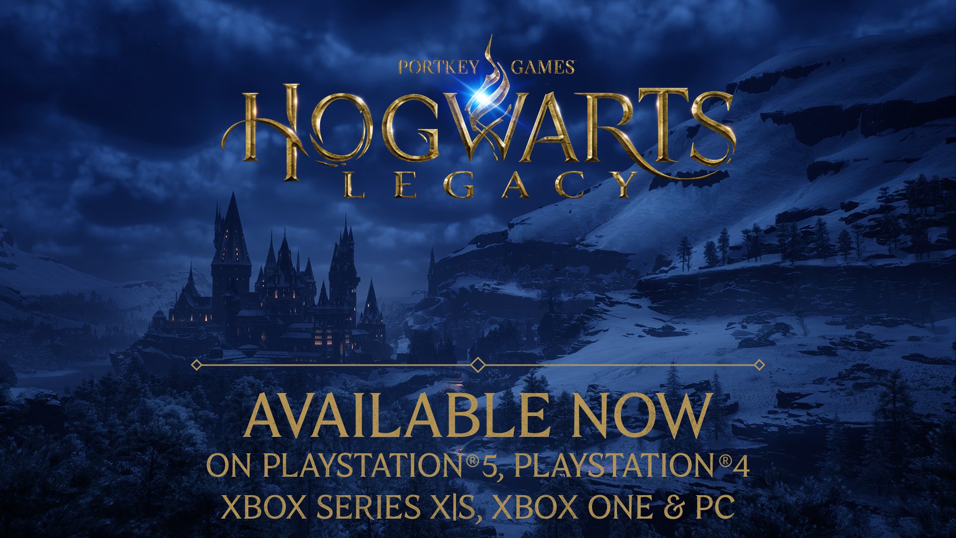 Hogwarts Legacy está disponível para PS4 e Xbox One
