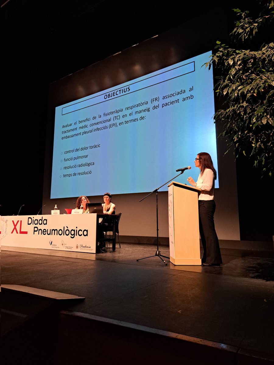 La Inma Castillo ens comparteix el seu estudi sobre fisio respiratòria en embassament pleural.Ens recalca que tenint en compte els resultats de l'estudi, és important que s'inclogui la fisioteràpia respiratòria en la guia del maneig de l'embassament pleural
#diadapneumològica