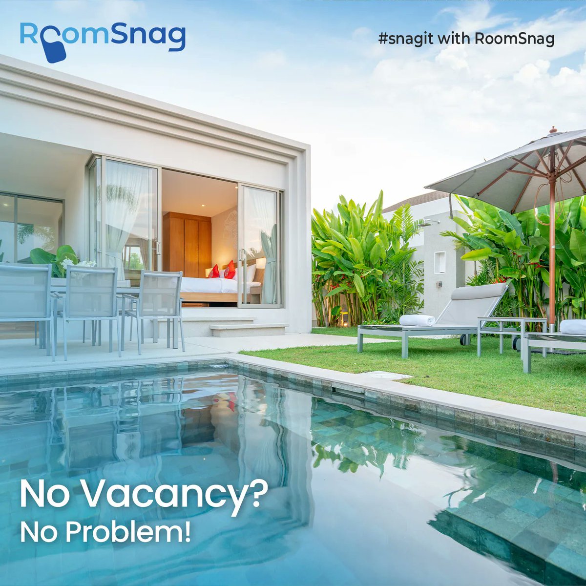 RoomSnag's tweet photo. Never settle for second best when it comes to hotel bookings. With RoomSnag, you can snag a cancelled reservation and get the room you really want!  

#travel #hotels #hotelbooking #snagit #roomsnag #adventure #booking https://t.co/s75jxamJ0w