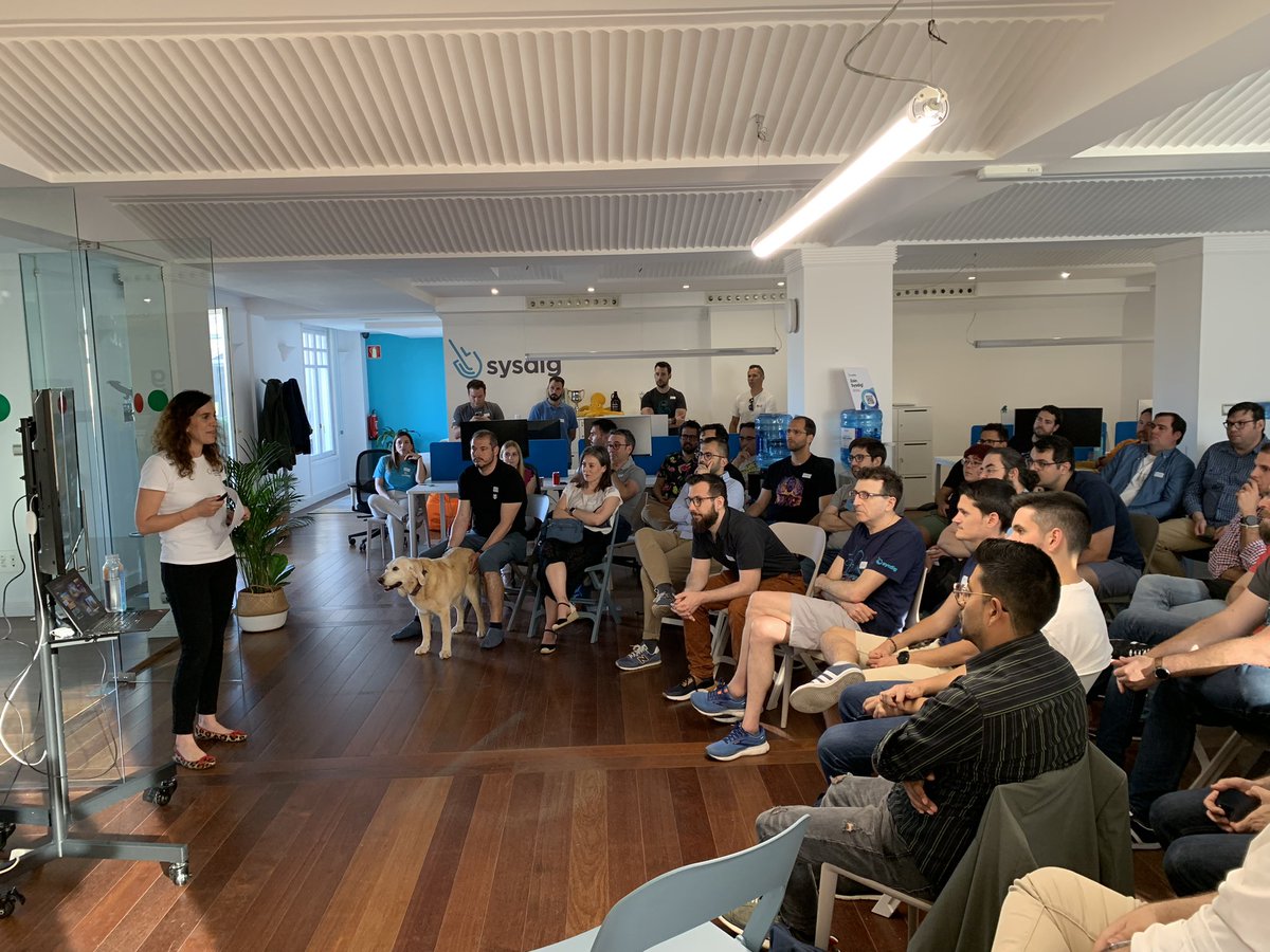 lorilei91's tweet photo. Ayer volvió #devopszaragoza ! 3 años después, muchas ganas y muy buenas charlas! @DaniBaeyens y Elena Menéndez!
En las ofis de @sysdig 😎 https://t.co/HwuEGmI9PI