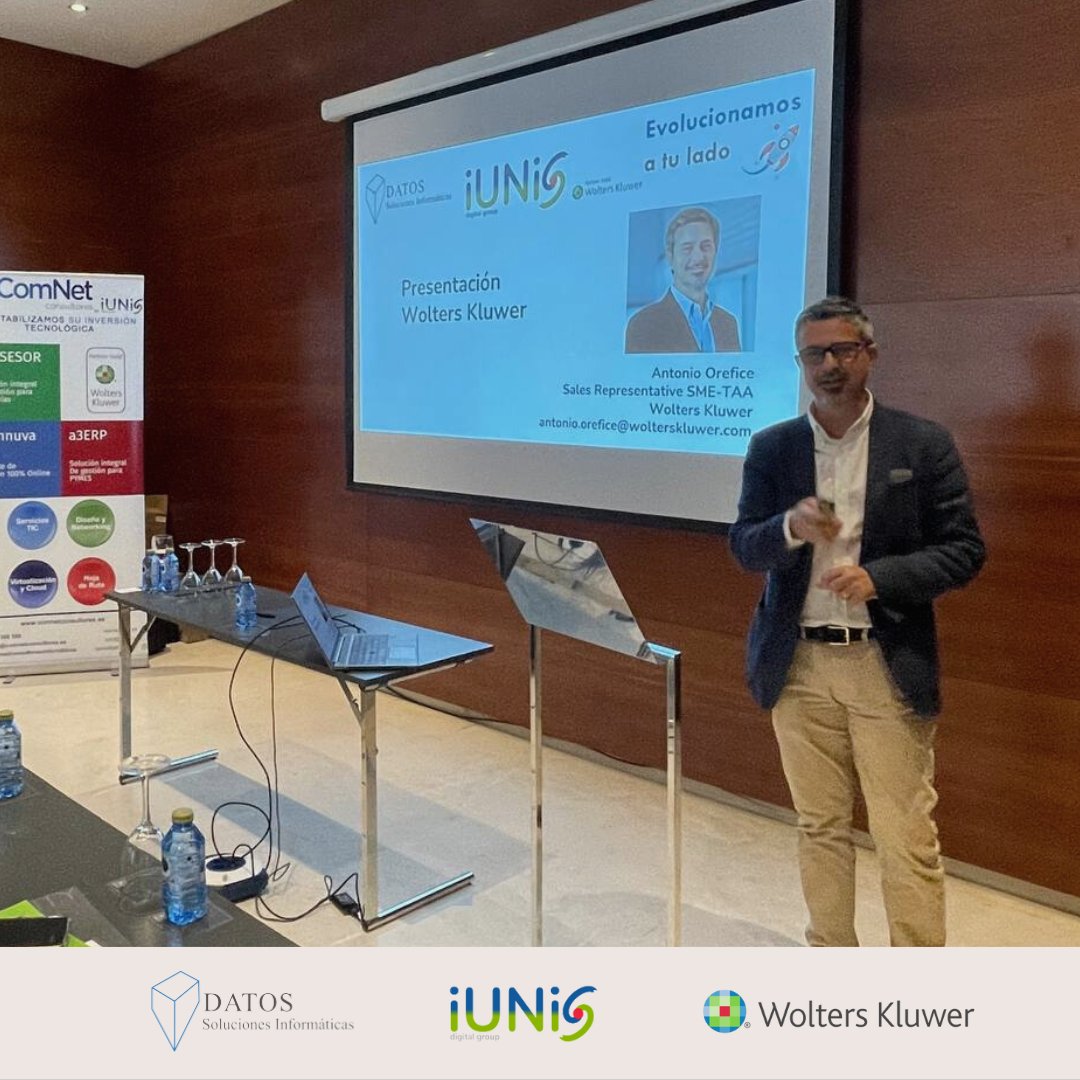 comnetsl's tweet image. 💻La empresa Datos Soluciones Informáticas lleva años desarrollando el software ERP Saturno. Sin embargo, debido a los recientes cambios fiscales y legales para #autónomos y #pymes, han decidido confiar en el programa de Wolters Kluwer #a3SOFTWARE junto a #iUNiS 🤝🏻✨