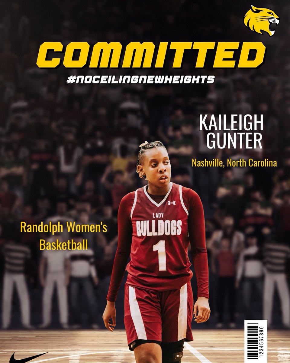 🚨🚨🚨COMMITMENT ALERT🚨🚨🚨
•
Kaileigh Gunter is from Nashville, North Carolina 
•
Kaileigh plans to major in Criminal Justice!