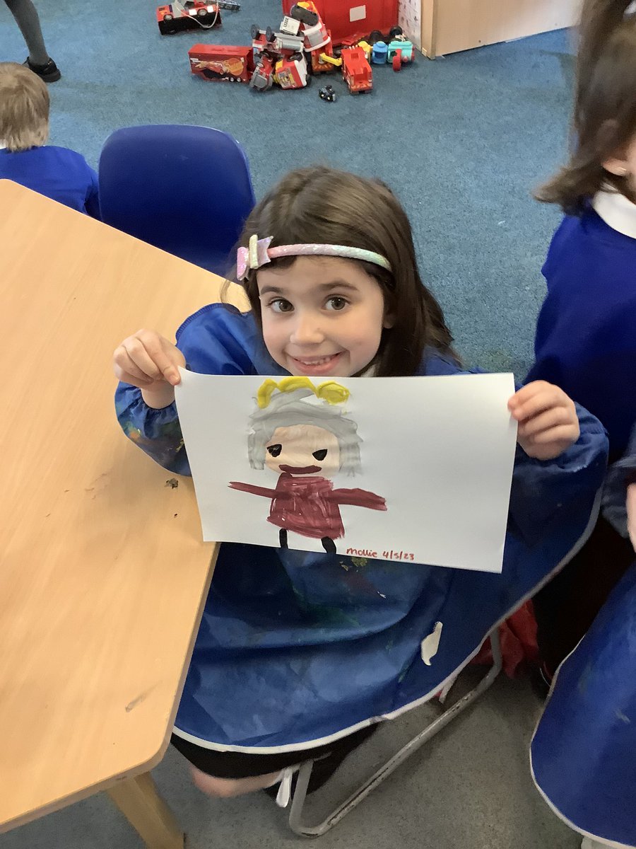 LangtonsInfant's tweet photo. Happy coronation day! Nursery have had so much celebrating King Charles III coronation and created some lovely artwork for him. 🤴👑🇬🇧 https://t.co/mfbyoDVgAu