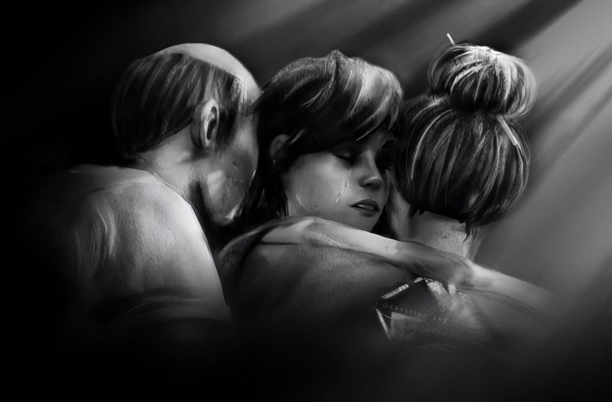 Krystine_art's tweet image. Happy #FanartFriday!
Free Hugs for everyone🖤

Kaito #Road96 #Mile0