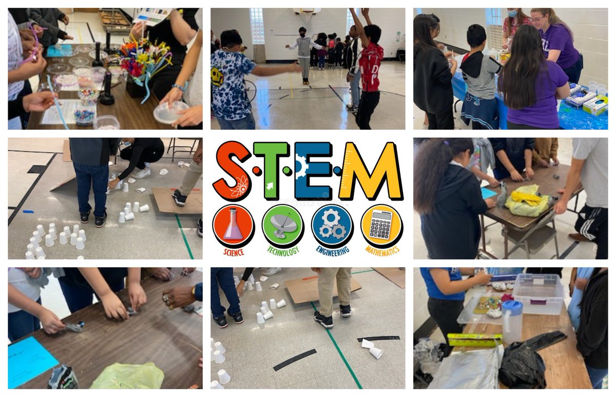 5th Grade STEM Day is well underway!! #ScienceROCKS #HoltHawksSOAR @AKAFerrell_EdD