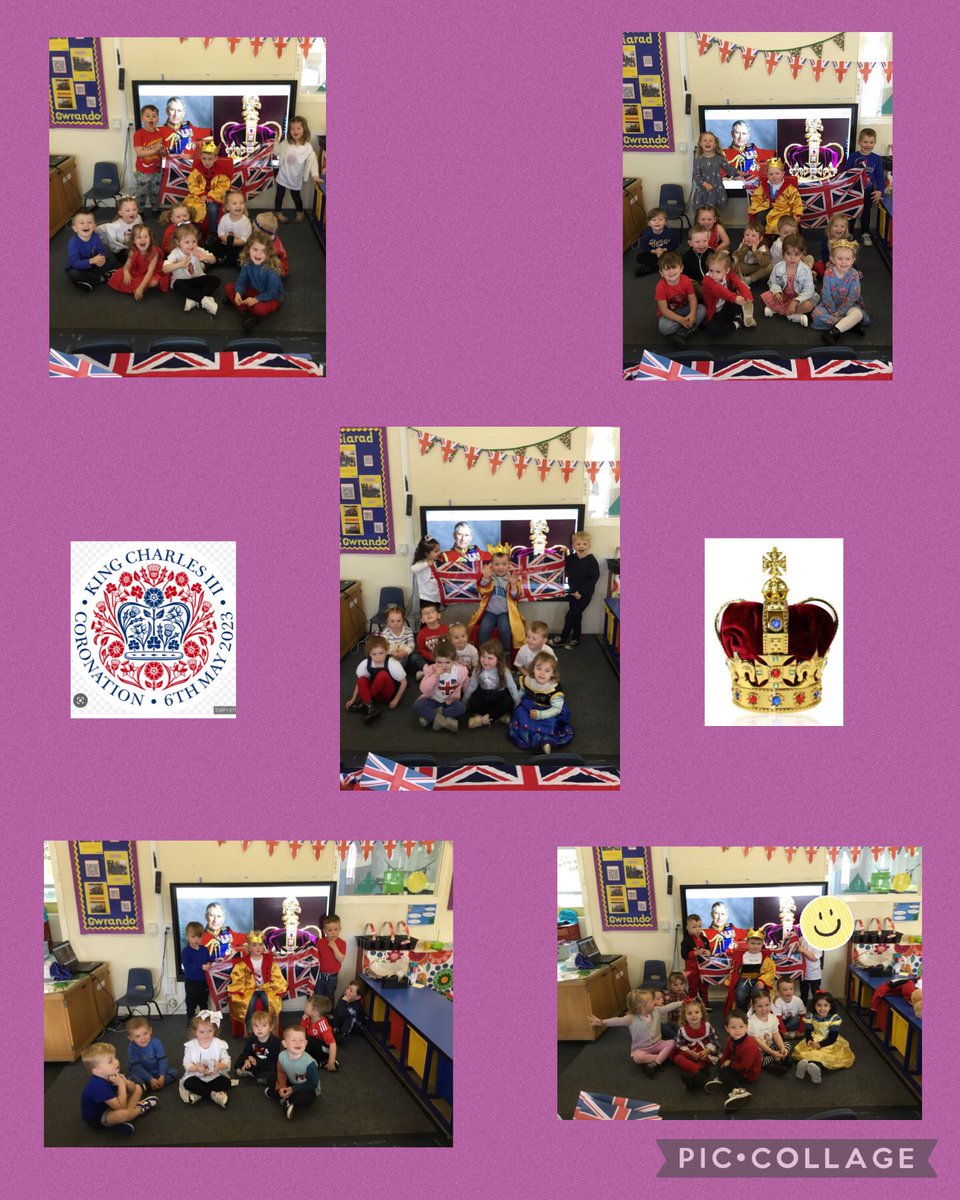 CrynalltPrimary's tweet photo. The children have had a lovely week celebrating the coronation. We’ve counted jewels on crowns, decorated bunting and used the small world characters to role play the royal procession 👑 #crypN #crypLiteracy #crypNumeracy #crypExpressiveArts https://t.co/3Y02Ddwcjo