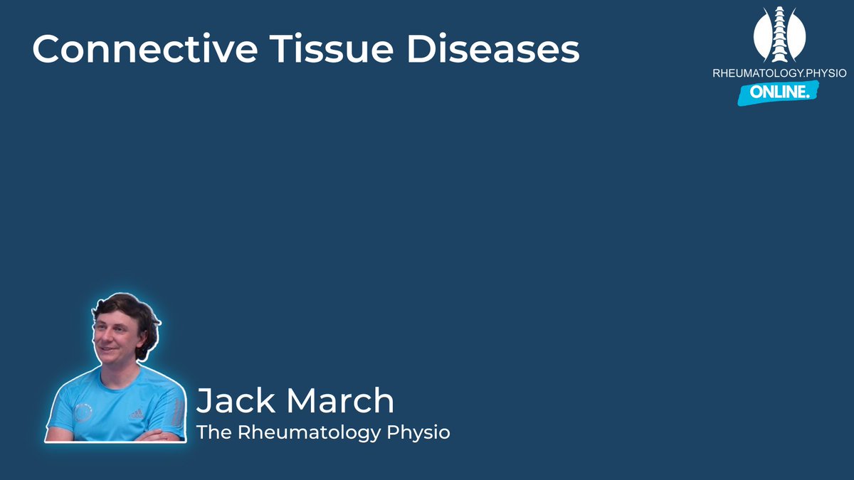 Due to Social Media pressure I am running a FREE webinar on Connective Tissue Disease for MSK Therapists 24/05/2023 @ 20:00

Register (its the top link): linktr.ee/rheumatology.p…