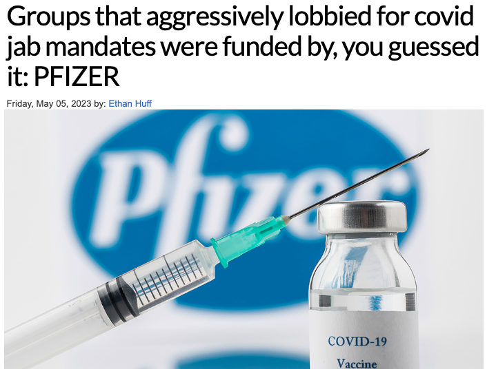 コロナワクチンの義務化に積極的に動いていた団体に、ファイザー社から資金援助があったことが判明。 日本でも製薬会社によるロビー活動が行われたことは間違いありません。多くの人が金に目が眩んで殺人に加担したのです。