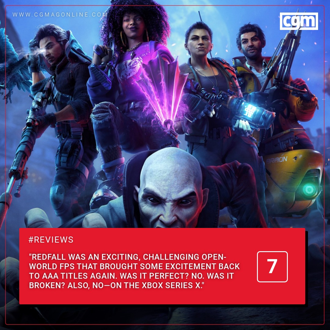 CGMagonline's tweet image. "Redfall was an exciting, challenging open-world FPS that brought some excitement back to AAA titles again. Was it perfect? No. Was it broken? Also, no—on the Xbox Series X."
cgmagonline.com/review/game/re…
#Redfall #Arkane #Xbox #PC