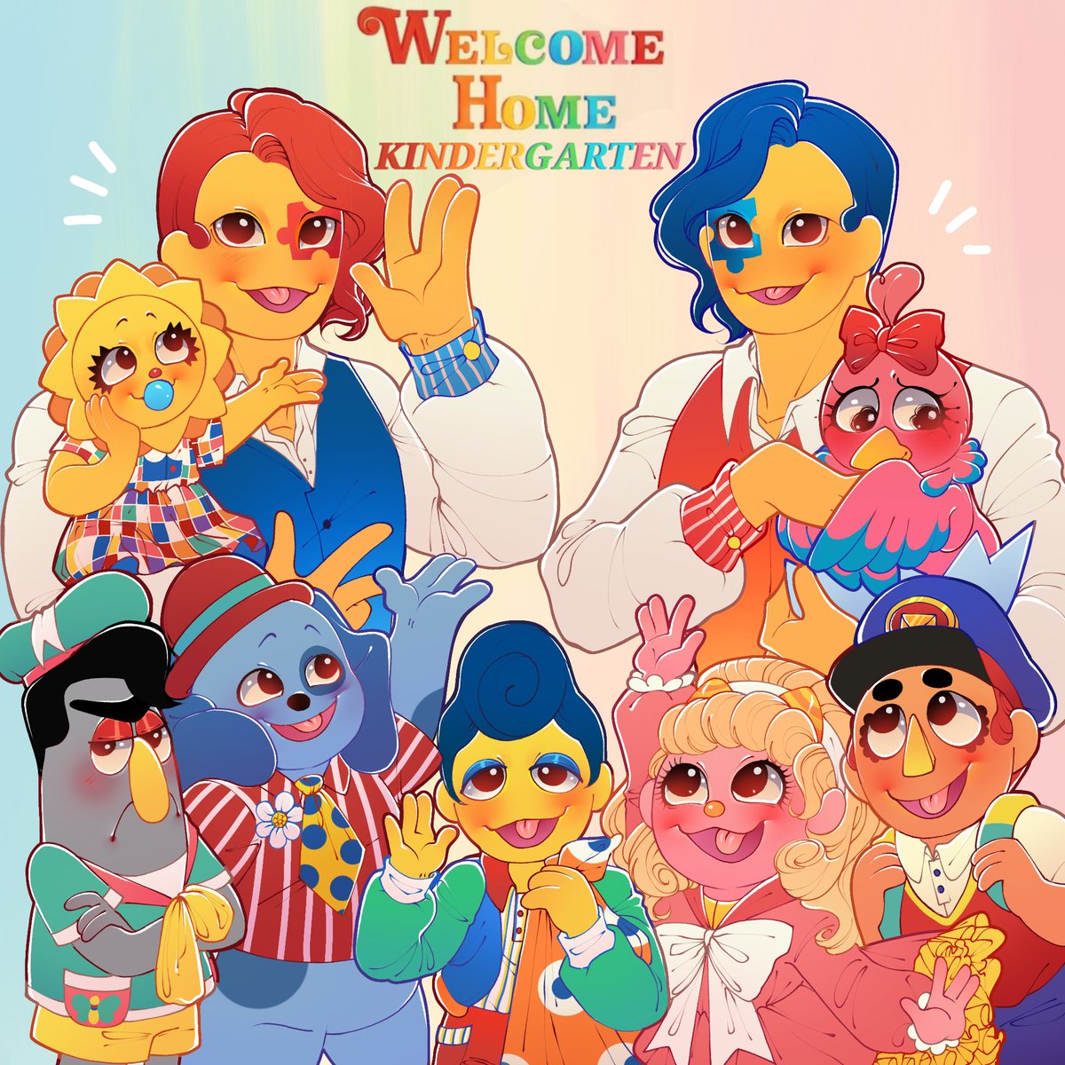 Oh nursery! 💗✨ then I bring comic!

#WelcomeHome #welcomehomearg #welcomehomepuppetshow #welcomehomefanart #welcomehomeoc #WelcomeHomeAU #WelcomeHomeWallyDarling