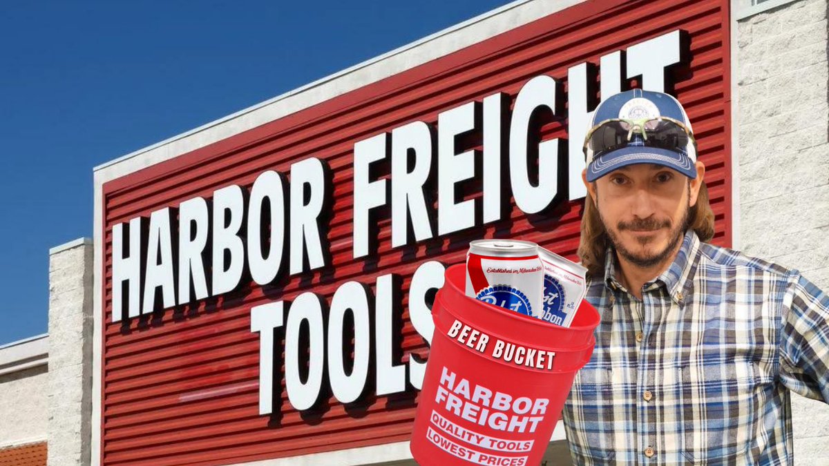 Bubba Ray on Twitter "Got my new FREE Beer Bucket from HarborFreight
