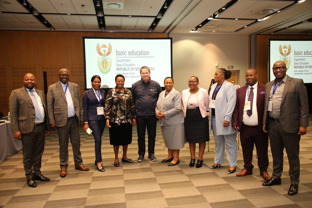 SalieA_'s tweet photo. Wonderful privilege to be able to provide insights into our #RapidSchoolBuild - the @WCEDnews’ innovative approach to school infrastructure development - and share lessons learnt at the Council of Education Ministers workshop chaired by Hon. Minister Angie Motshekga this week. https://t.co/FNHBXqgQEt