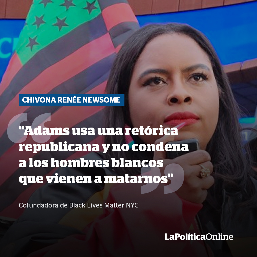 La Política Online | US (@lpo_us) on Twitter photo #Entrevista #BlackLivesMatter | Tras el crimen de un homeless afroamericano en Nueva York, la cofundadora de <a href="/BLMGreaterNY/">BLM Greater New York</a>, <a href="/newyorkvonni/">Chivona Renee Newsome</a> , cuestionó al alcalde demócratata. Diálogo exclusivo con LPO. Más: lapoliticaonline.info/3pffntT #Entrevista #BlackLivesMatter | Tras el crimen de un homeless afroamericano en Nueva York, la cofundadora de <a href="/BLMGreaterNY/">BLM Greater New York</a>, <a href="/newyorkvonni/">Chivona Renee Newsome</a> , cuestionó al alcalde demócratata. Diálogo exclusivo con LPO. Más: lapoliticaonline.info/3pffntT