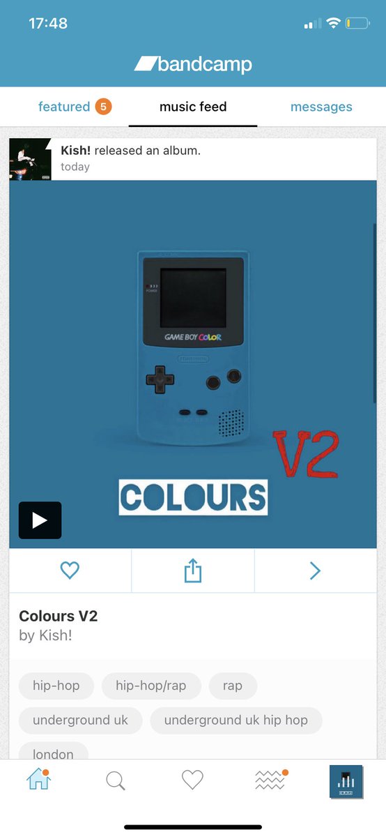 PayYourPenance's tweet image. Colours V2 

 Decided to share an open work in progress/personal open insanity diary available only on Bandcamp 💖 Only up for a couple of weeks ❌

 Massive salute @spaceflp on production 💖 Don’t lose your head. 

kishfantastic.bandcamp.com/album/colours-…