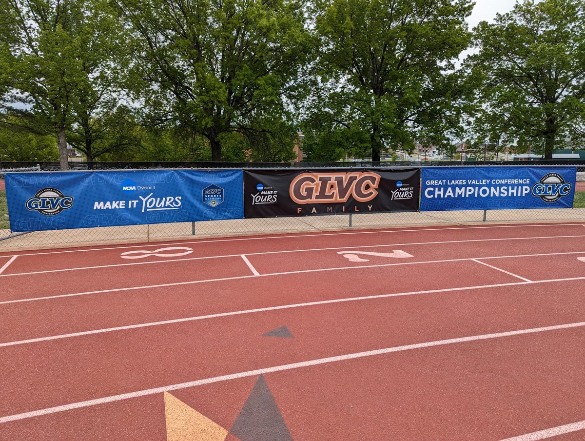 🎽 | Final day of outdoor conference action! Let's crown some more champions today! 🏆🥇

<a href="/UIndyXCTF/">UIndyXCTF</a> x #GLVCtrack 

📍 Rolla, MO 
🏟️ Allgood-Bailey Stadium
⏰ 10 ET 
📊 bit.ly/3AUypZ1
📋 bit.ly/42o2iNc