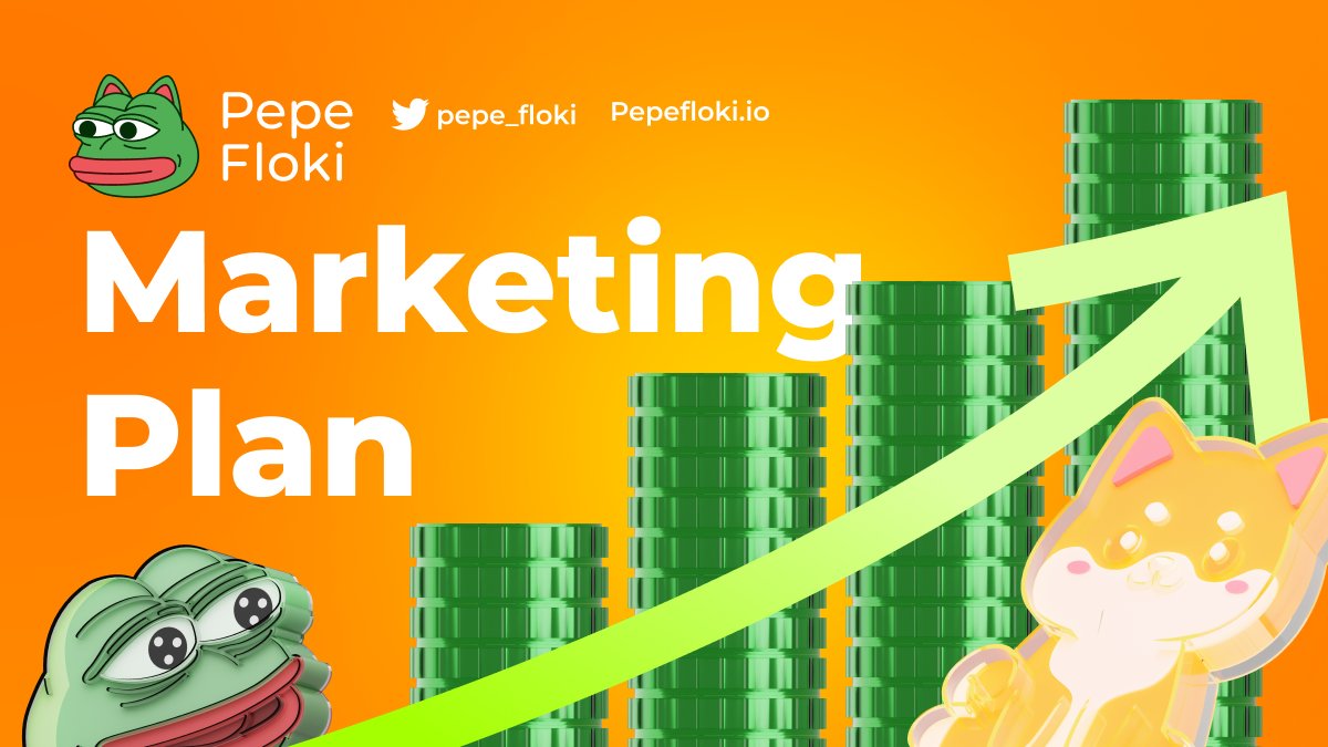 pepe_floki's tweet photo. Our project is already trending and we've just launched a new marketing campaign. Plus, we're thrilled to announce that we'll be appearing on CMC very soon! Get ready to take off with PEPEFLOKI! #PEPEFLOKI #X1000 #CMC https://t.co/nehe9gzZ5G