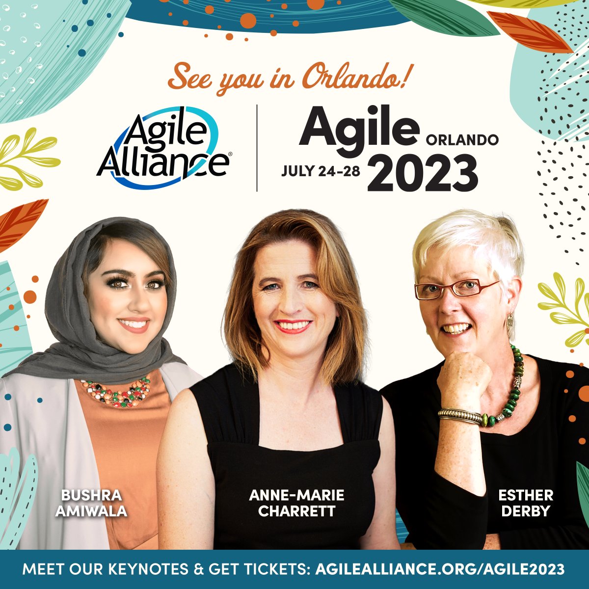 AgileAlliance's tweet photo. We're super excited about the keynotes (shown here), speakers, and workshop leaders we have lined up for you at #Agile2023! See the full schedule, speaker profiles, and more at:

https://t.co/GUVvlXjA3o

#RoadToAgile2023 #Agile #AgileLeadership #AgileLearning #AgileCoaching https://t.co/Tcc1C96PVW