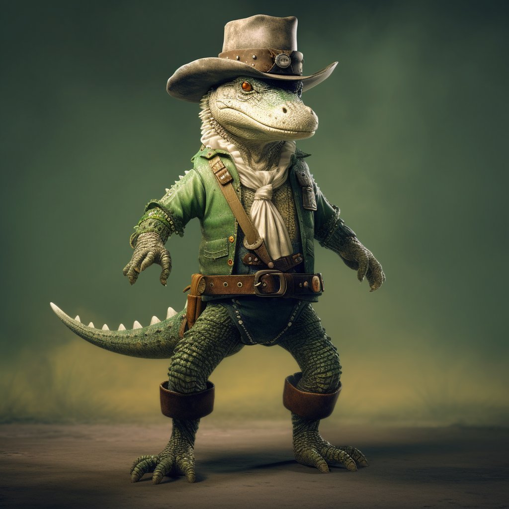 BinksBtw's tweet photo. @HuntShowdown 🐊🐊 hope I win with this cute cowboy 🐊🐊 https://t.co/OF5gFbKbxy