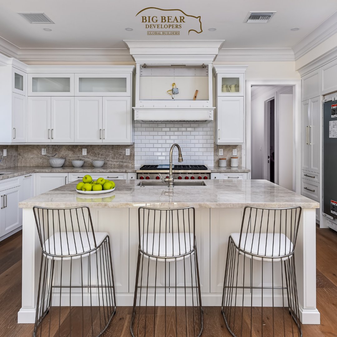 The heart of the home beats in our custom kitchens. From sleek and modern to timeless and rustic, discover the perfect kitchen to suit your style and elevate your cooking experience. #CustomKitchens #DreamHome