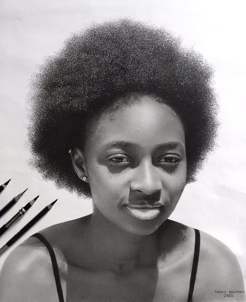 I just completed this pencil drawing ✍️ ❤️it’s not a photograph!