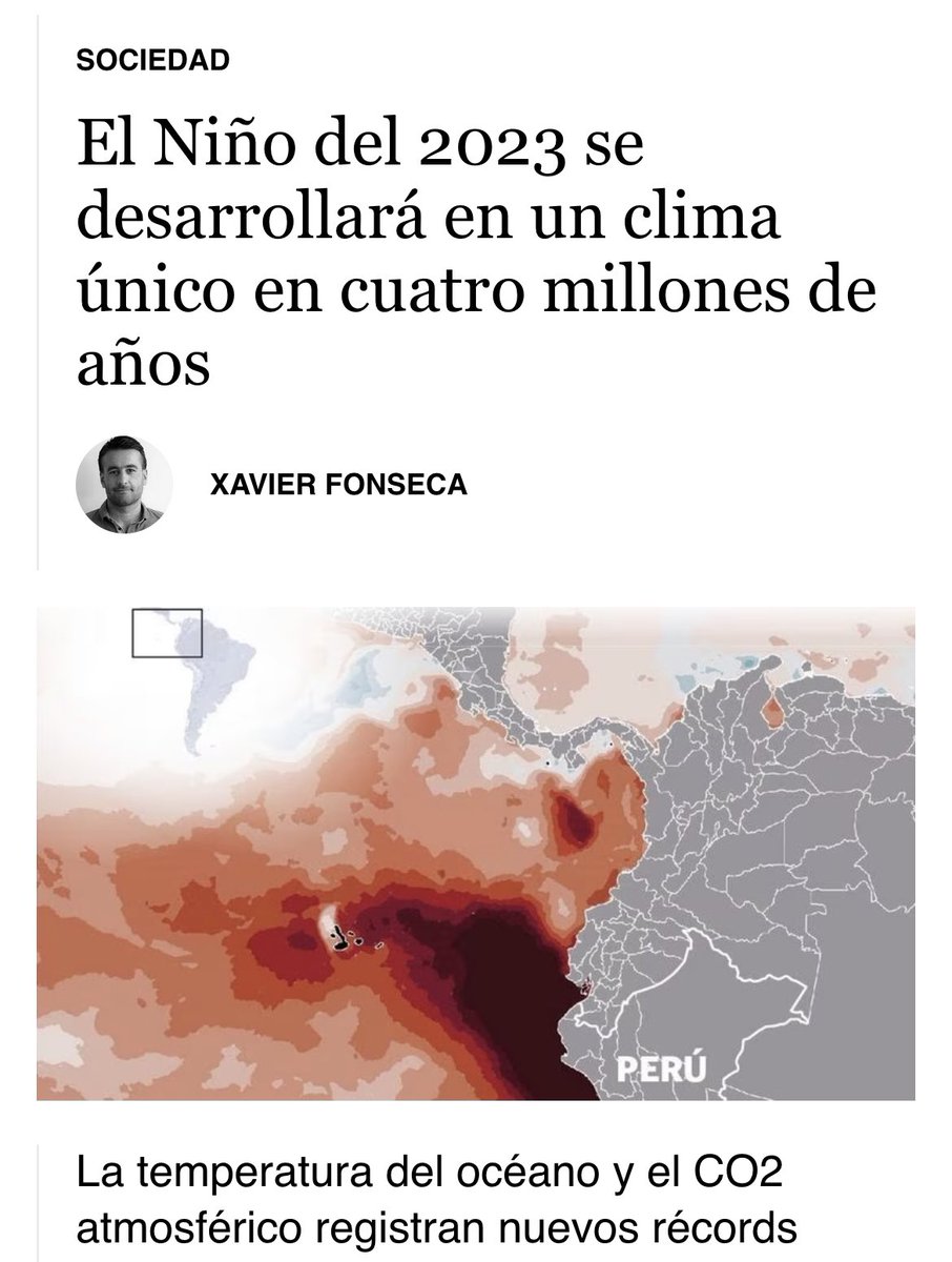 GreenControl2's tweet photo. La concentración de dióxido de carbono ha llegado a 424,83 partes por millón. La última vez que hubo un valor tan alto fue hace 4 millones de años. El mundo se está calentando 🔥 https://t.co/3eujxAyXbw
